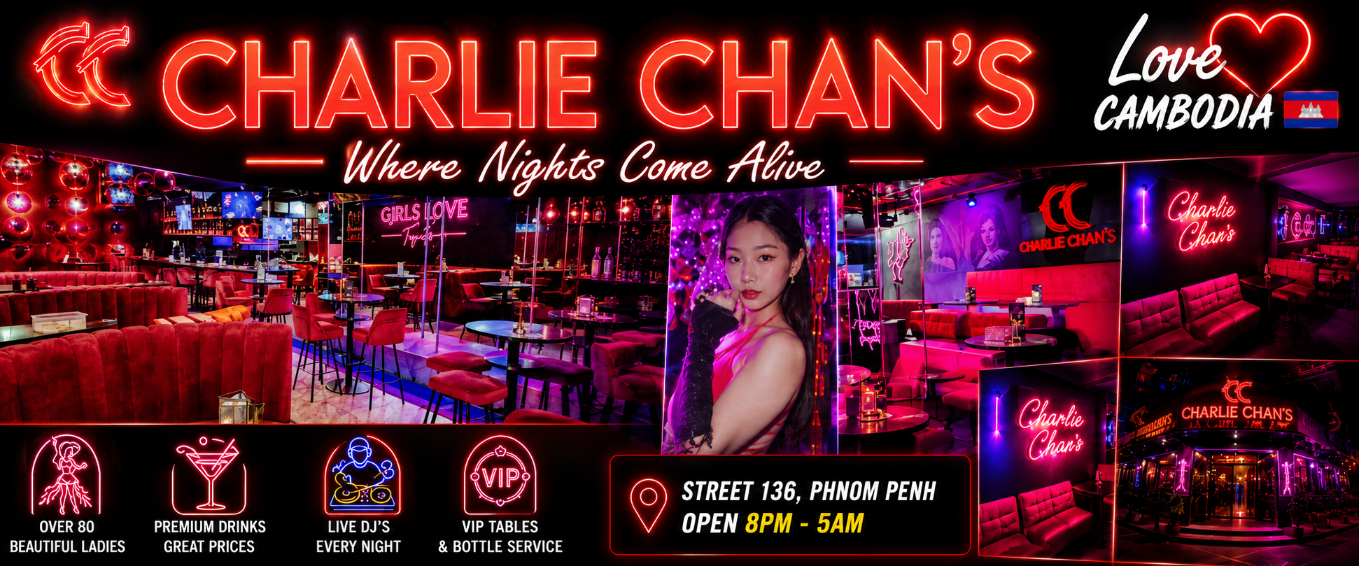 Charlie Chan's Club atmosphere